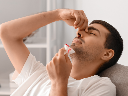 Understanding the connection between neck pain and unusual symptoms like bloody noses