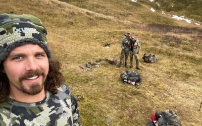 Dr. Derek Larsen hiking adventure on Kodiak Island mountain goat hunt related to chiropractic wellness in Juneau Alaska